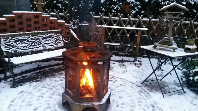 Bild des Tages – Mein letztes Feuer 2014