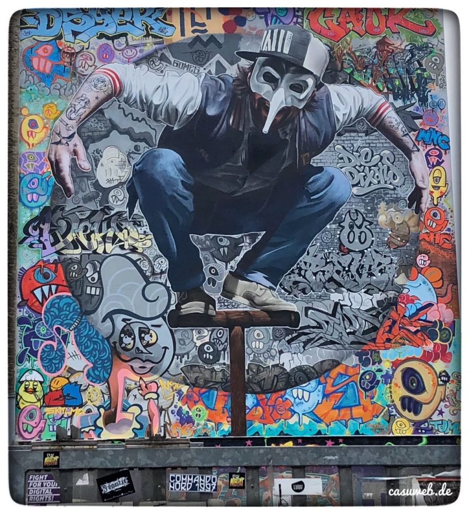 Berlin Mural Festival per Fahrrad erkunden