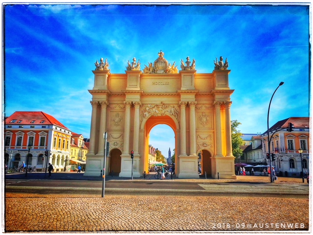 Bild des Tages – Potsdam, Brandenburger Tor