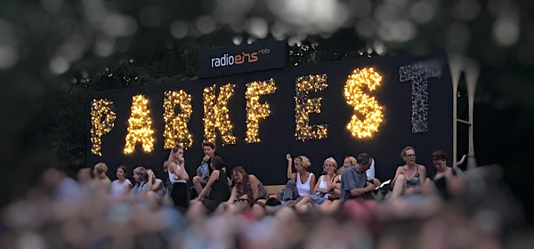 Besuch beim Parkfest von radioeins