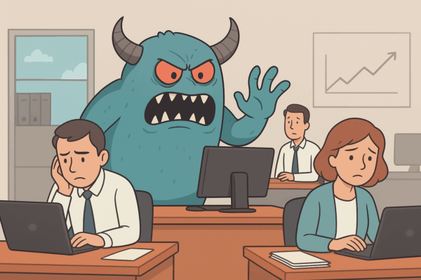 Das Bürokatiemonster und die Bürorealität