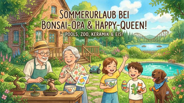 Urlaub bei Bonsai-Opa und der Happy-Queen: